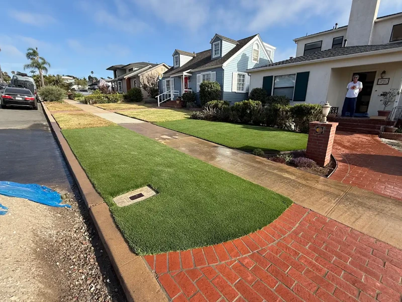 Front Yard Pet Friendly Area